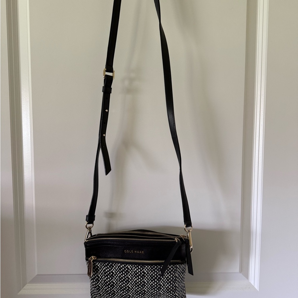 Cole Haan Monochrome Crossbody Bag